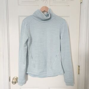 Spyder Light Blue Turtleneck Sweater Top Pullover Size Women M